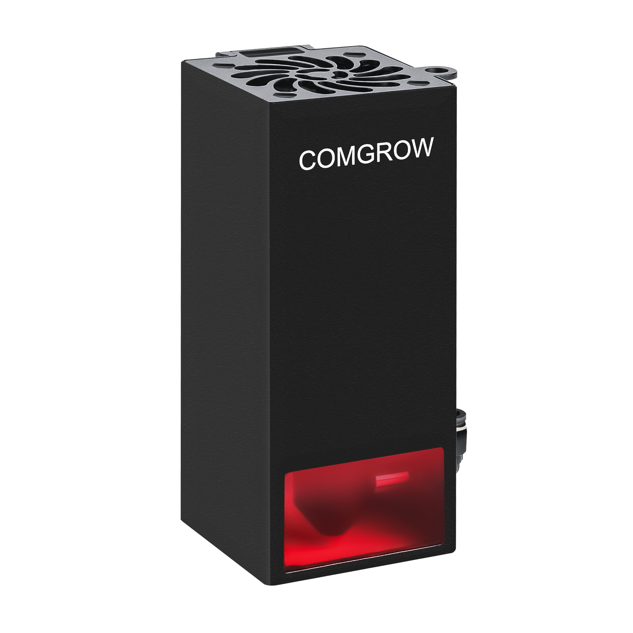 side view of comgrow z1 pro black laser head