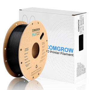 comgrow pla 3d printer filament black