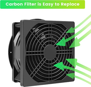 carbon filter is easy to replace