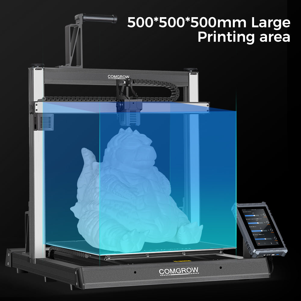 comgrow T500 3d printer 500*500*500mm large printing area