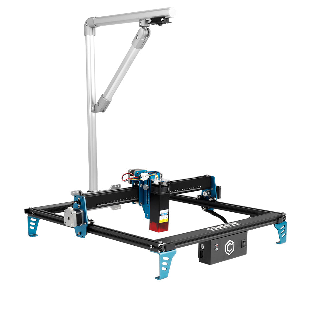 Lightburn Camera with Arm on comgrow z1 laser engraver